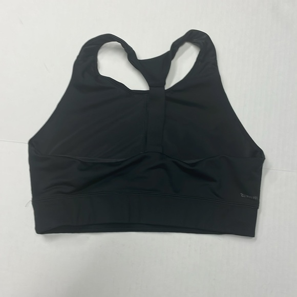 Adidas Women's Black Sports Bra Size Medium - Picture 2 of 4